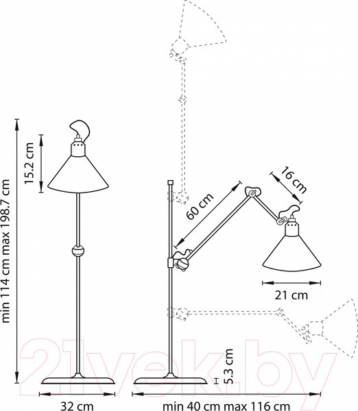 Изображение товара Торшер Lightstar Loft 765717