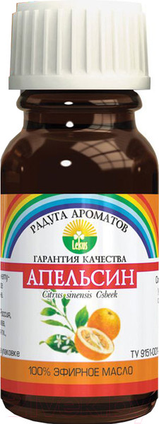 Изображение товара Эфирное масло Радуга ароматов Апельсин (10мл)