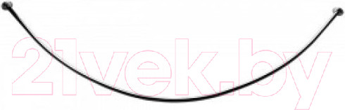 Изображение товара Карниз для ванны Aquatek Дива 170x90 / KARN-0000004 (дуга)