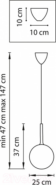 Изображение товара Потолочный светильник Lightstar Globo 813033