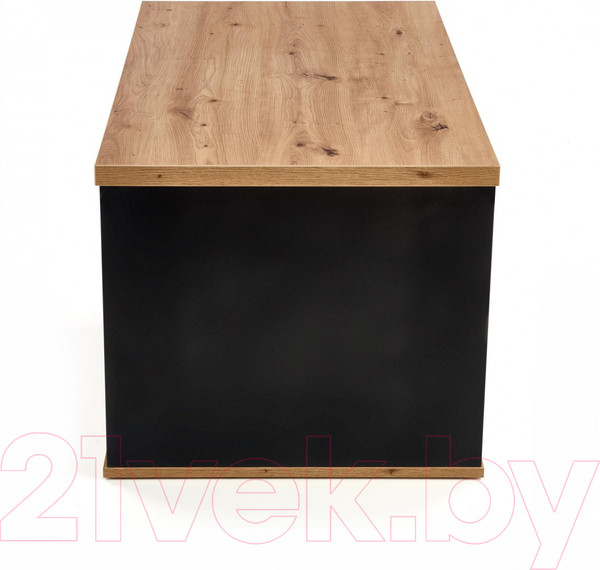 Изображение товара Журнальный столик Halmar Pantera (дуб вотан/черный)