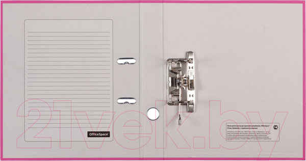 Изображение товара Папка-регистратор OfficeSpace 289632 (розовый)