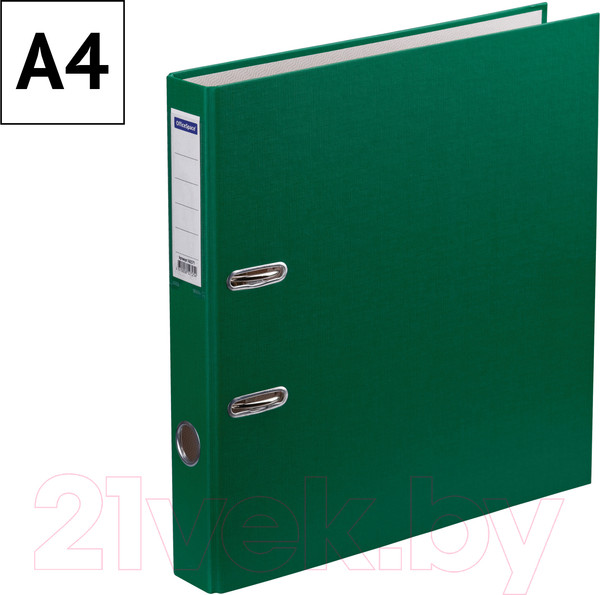 Изображение товара Папка-регистратор OfficeSpace 162571 (зеленый)