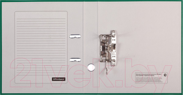 Изображение товара Папка-регистратор OfficeSpace 162571 (зеленый)