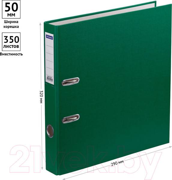 Изображение товара Папка-регистратор OfficeSpace 162571 (зеленый)