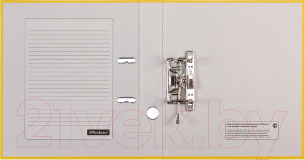 Изображение товара Папка-регистратор OfficeSpace 270112 (желтый)