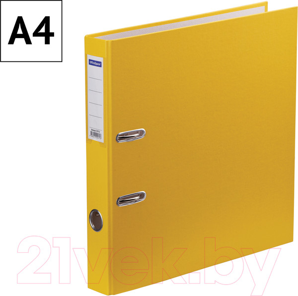 Изображение товара Папка-регистратор OfficeSpace 270112 (желтый)