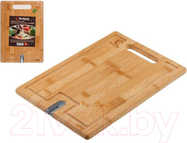 Изображение товара Разделочная доска Perfecto Linea 35-332315 (с точилкой для ножей)