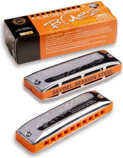 Изображение товара Губная гармошка Seydel Sohne Session Steel Harmonic Minor C / 10314C