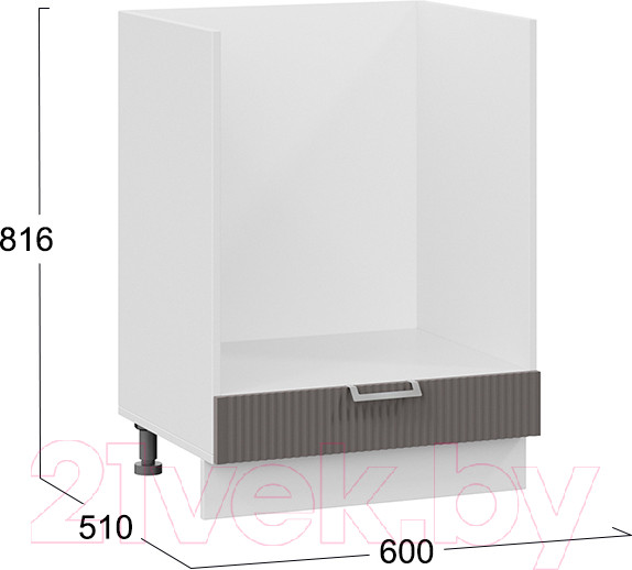 Изображение товара Шкаф под духовку ТриЯ Кимберли 1Н6Б (белый/муссон)