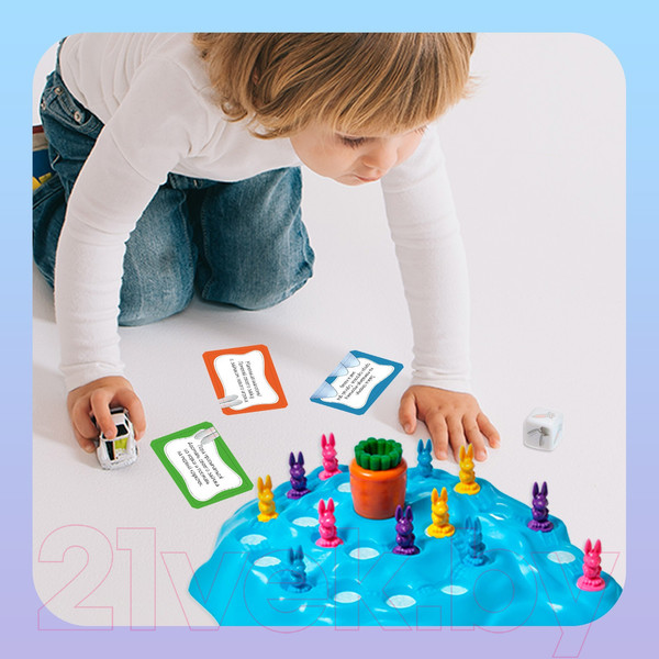 Изображение товара Настольная игра Лас Играс Ушастые гонки Зимний забег / 7651283