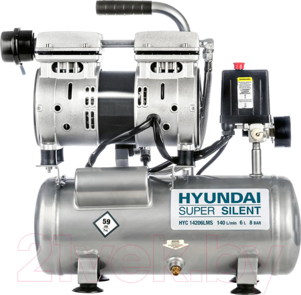 Изображение товара Воздушный компрессор Hyundai HYC14208LMS