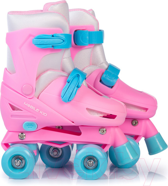 Изображение товара Ролики-коньки Babyhit Twin Seasons (M, розовый)