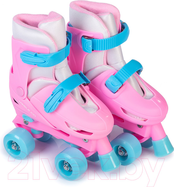 Изображение товара Ролики-коньки Babyhit Twin Seasons (M, розовый)