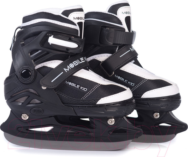 Изображение товара Ролики-коньки Babyhit Uniskate (M, черный/белый)
