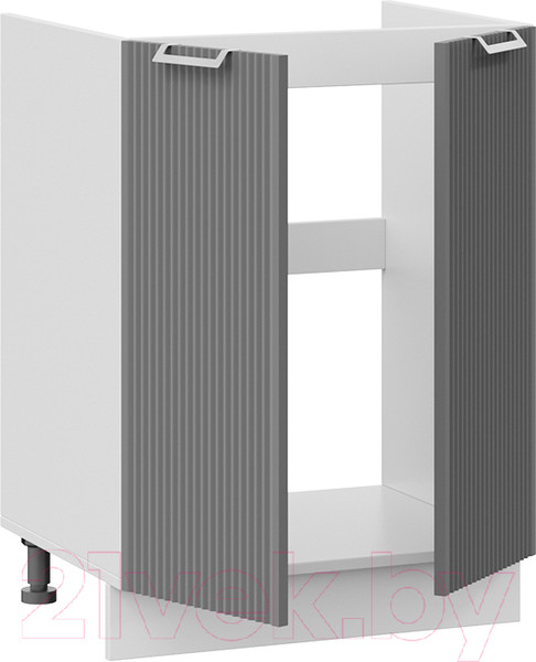 Изображение товара Шкаф под мойку ТриЯ Кимберли 1Н6М (белый/титан)