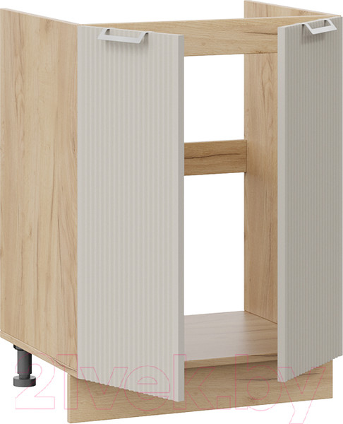 Изображение товара Шкаф под мойку ТриЯ Кимберли 1Н6М (дуб крафт золотой/крем)