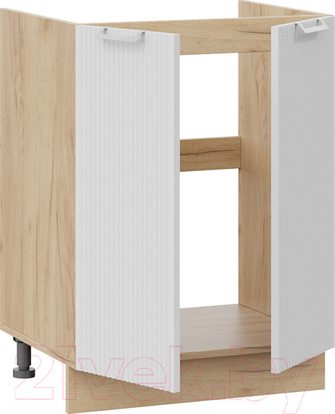 Изображение товара Шкаф под мойку ТриЯ Кимберли 1Н6М (дуб крафт золотой/сноу)