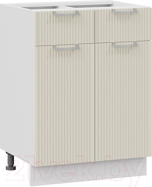 Изображение товара Шкаф-стол кухонный ТриЯ Кимберли 1Н6Я1 (белый/крем)