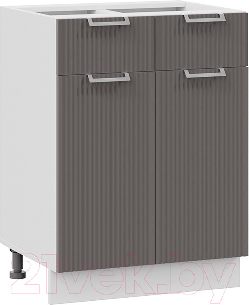 Изображение товара Шкаф-стол кухонный ТриЯ Кимберли 1Н6Я1 (белый/муссон)