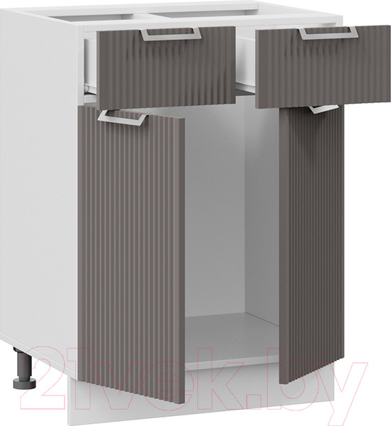 Изображение товара Шкаф-стол кухонный ТриЯ Кимберли 1Н6Я1 (белый/муссон)