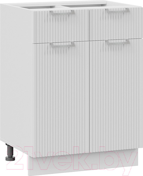 Изображение товара Шкаф-стол кухонный ТриЯ Кимберли 1Н6Я1 (белый/сноу)