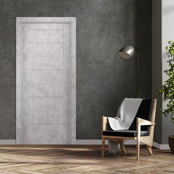 Изображение товара Дверь межкомнатная SMART Орион 70x200 (бетон)