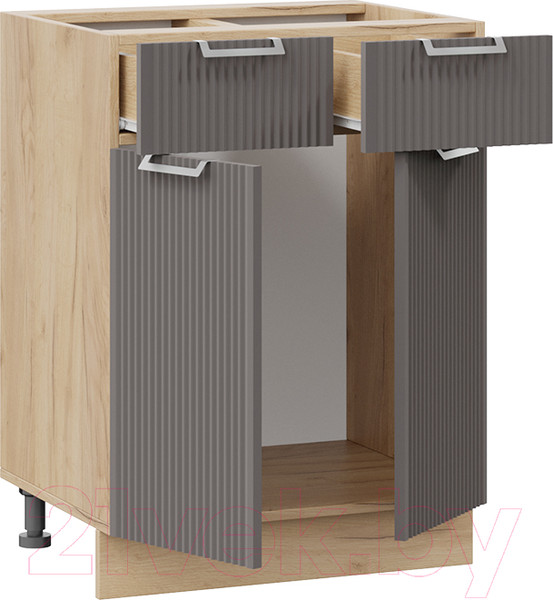 Изображение товара Шкаф-стол кухонный ТриЯ Кимберли 1Н6Я1 (дуб крафт золотой/муссон)