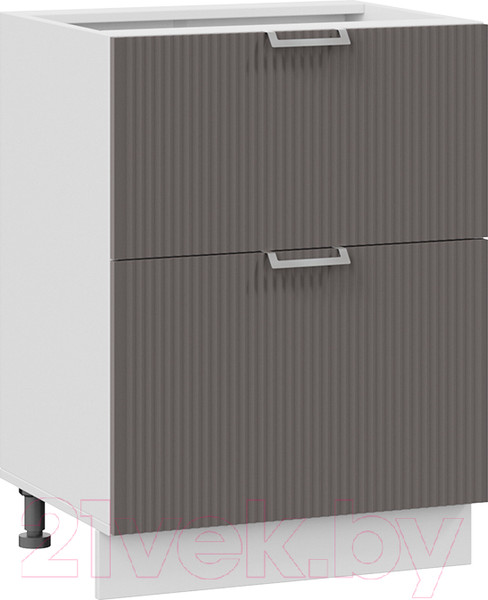 Изображение товара Шкаф-стол кухонный ТриЯ Кимберли 1Н6Я2 (белый/муссон)