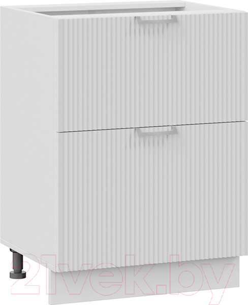 Изображение товара Шкаф-стол кухонный ТриЯ Кимберли 1Н6Я2 (белый/сноу)