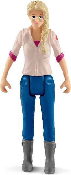 Изображение товара Игровой набор Schleich Набор кобыла и жеребенок у врача / 42486