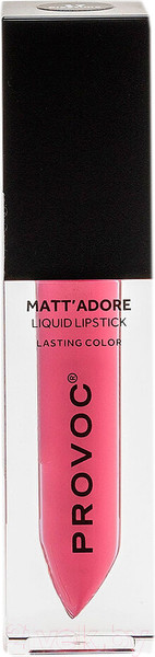Изображение товара Жидкая помада для губ Provoc Mattadore Матовая 17 Playtime (5г)