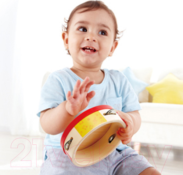 Изображение товара Музыкальная игрушка Hape Веселый бубен / E0607_HP