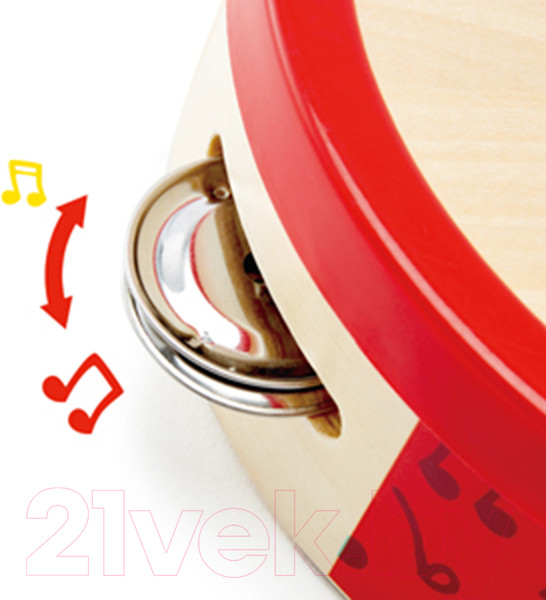 Изображение товара Музыкальная игрушка Hape Веселый бубен / E0607_HP