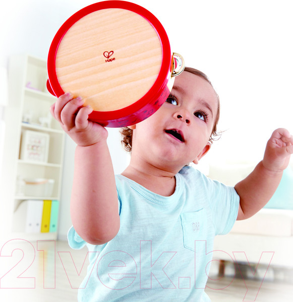 Изображение товара Музыкальная игрушка Hape Веселый бубен / E0607_HP