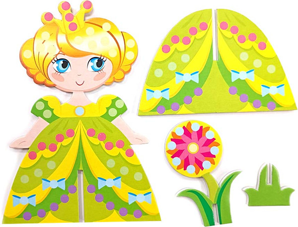 Изображение товара Набор для творчества Десятое королевство Из страз 3D Принцесса 1 / 01702