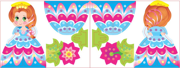 Изображение товара Набор для творчества Десятое королевство Из страз 3D Принцесса 3 / 01704