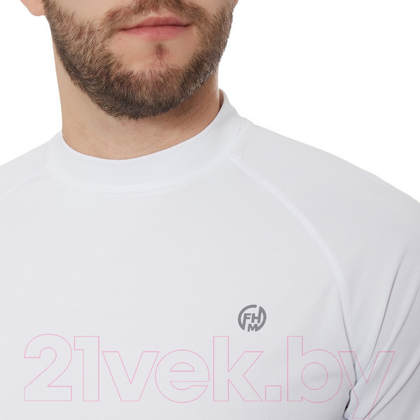 Изображение товара Лонгслив спортивный FHM Mark Evo 642 (5XL, белый)