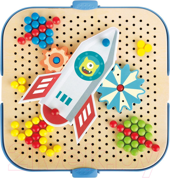 Изображение товара Развивающий игровой набор Hape Заводные шестеренки / E1065_HP