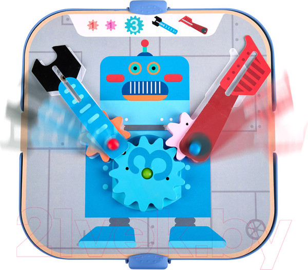 Изображение товара Развивающий игровой набор Hape Заводные шестеренки / E1065_HP