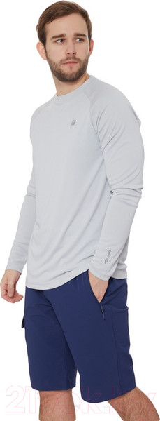 Изображение товара Лонгслив спортивный FHM Mark 618 (3XL, светло-серый)