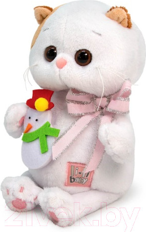 Изображение товара Мягкая игрушка Budi Basa Кошечка Ли-Ли Baby с игрушкой Снеговик / LB-061