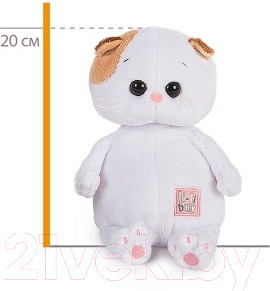Изображение товара Мягкая игрушка Budi Basa Кошечка Ли-Ли Baby с игрушкой Снеговик / LB-061