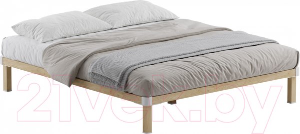 Изображение товара Двуспальная кровать Домаклево Канапе 2 200x200 (береза/натуральный)