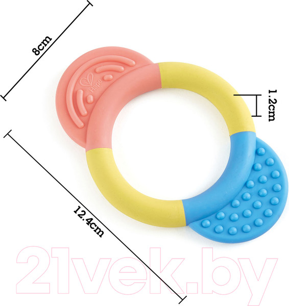 Изображение товара Прорезыватель для зубов Hape Улыбка / E0026_HP