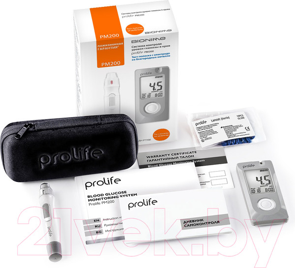 Изображение товара Глюкометр Bionime PM200