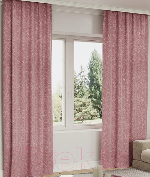 Изображение товара Штора LEGRAND Блисс N 150x260 / 58102875 (брусника)