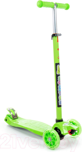 Изображение товара Самокат детский Полесье 0072 / 94469 (зеленый)
