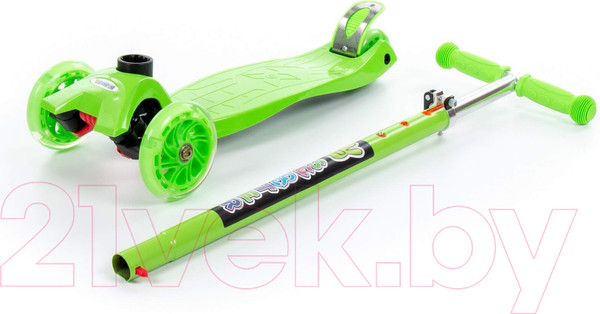 Изображение товара Самокат детский Полесье 0072 / 94469 (зеленый)
