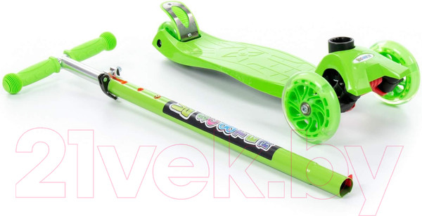 Изображение товара Самокат детский Полесье 0072 / 94469 (зеленый)